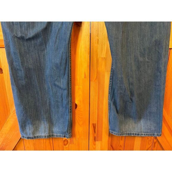 LEVI STRAUSS 559 Mens Relaxed Fit Medium Wash Jeans Size 46x30 (5103) - Picture 8 of 12